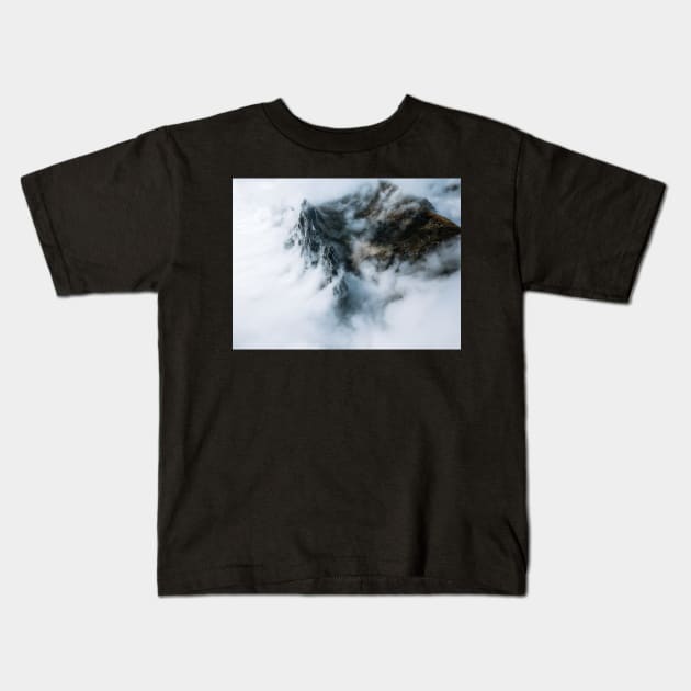 Sea of Clouds - Landscape Photography Kids T-Shirt by regnumsaturni